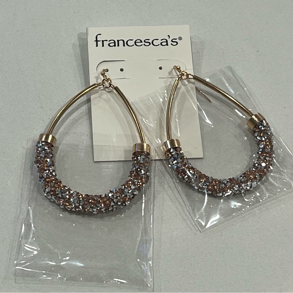 Francesca’s statement earrings